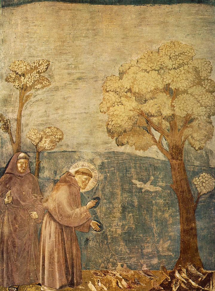Legend of St Francis, Sermon to the Birds